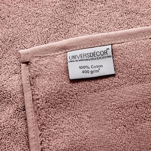 "Spa" duschduk 70 x 140 cm - 400 gr-m² - Färg: "Spa" Old Rose