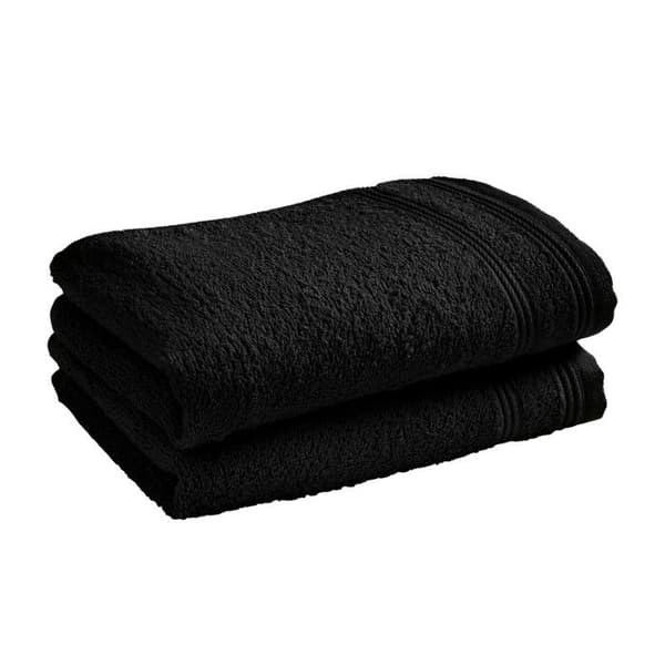 Set med 2 "Spa" gästhanddukar 30 x 50 cm - 400 gr-m² - Färg: "Spa" tryffel