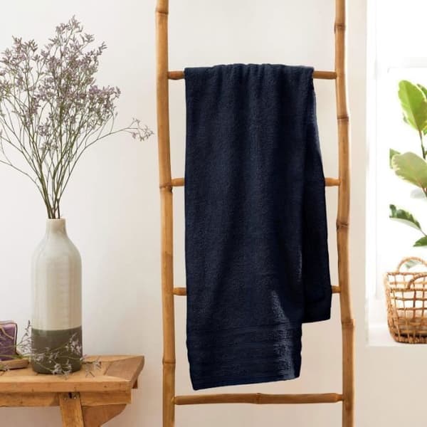 "Spa" badhandduk 90 x 150 cm - 400 gr-m² - Färg: "Spa" Midnight Blue