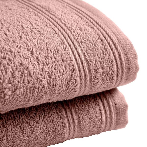 Set med 6 "Spa" frotté gästhanddukar 30 x 50 cm / 400 gr/m² - "Spa" Old Rose