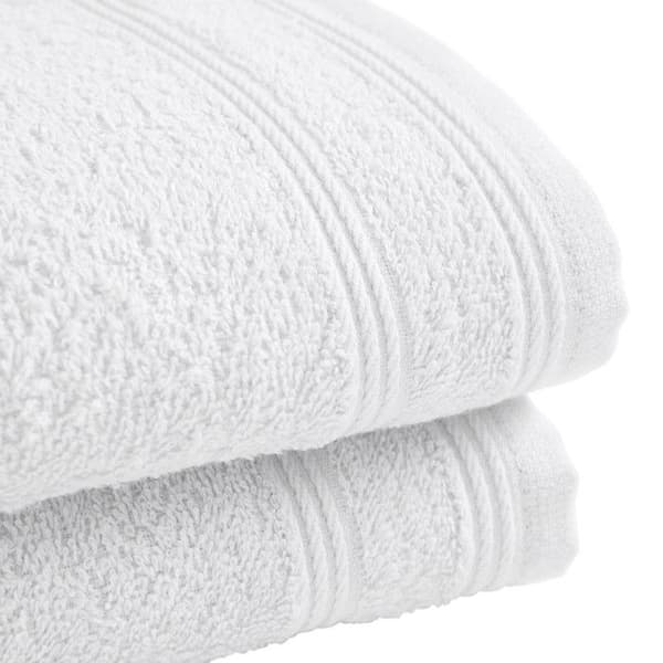 Set med 6 "Spa" frotté gästhanddukar 30 x 50 cm / 400 gr/m² - "Spa" Neige