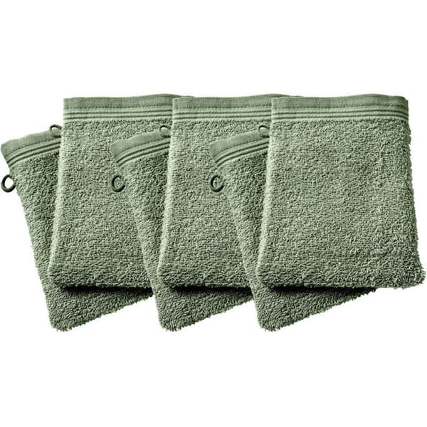 Set med 6 handdukar "Spa" 15 x 21 cm / 400 gr/m² - "Spa" Rosmarin - Set med 6 handdukar 15 x 21 cm