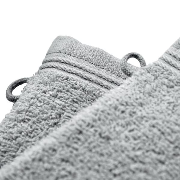 Set med 2 "Spa" tvättlappar 15 x 21 cm - 400 gr-m² - Färg: "Spa" Pearl