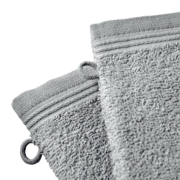 Set med 2 "Spa" tvättlappar 15 x 21 cm - 400 gr-m² - Färg: "Spa" Pearl