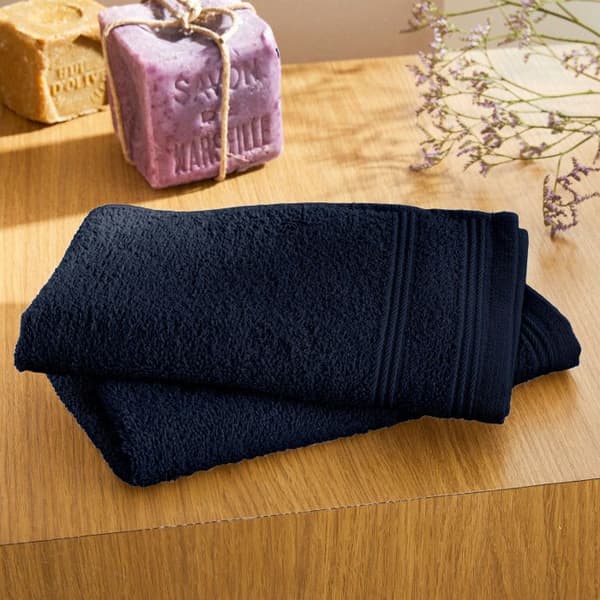 Set med 24 gästhanddukar "Spa" frotté 30 x 50 cm / 400 gr/m² - "Spa" Midnight Blue