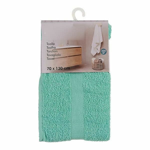 Badhandduk Berilo 5313 Turkos 80 % bomull 20 % Polyester 70 x 0,5 x 130 cm (3 antal)