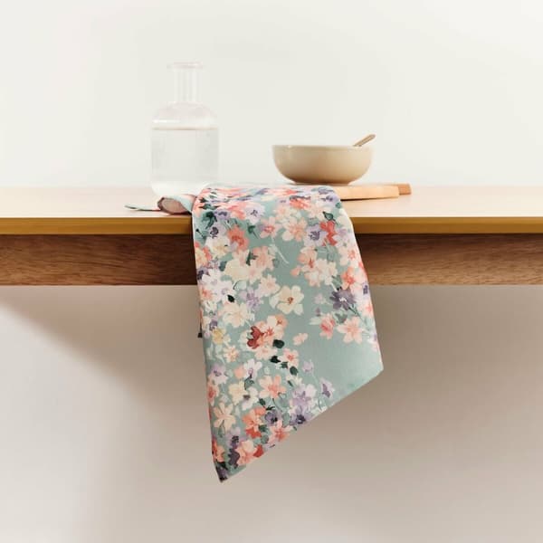 Uppsättning av kläder Belum 0120-363 Blå Multicolour 45 x 70 cm Virágok