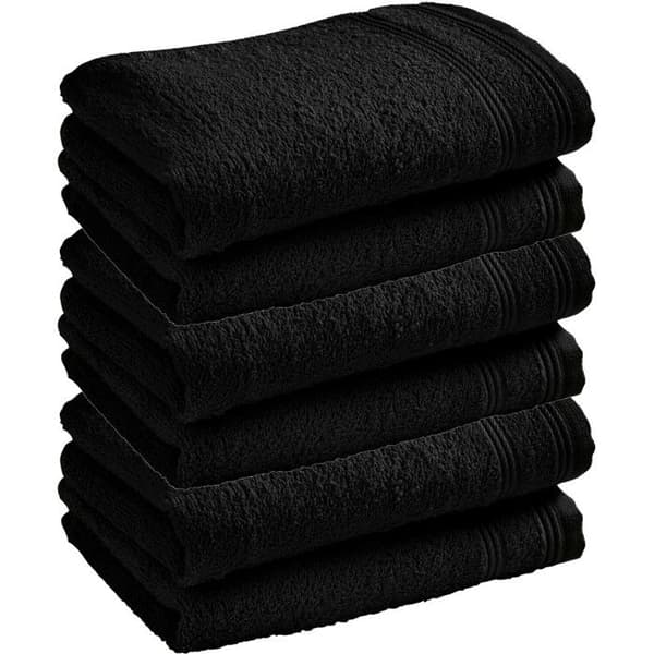 Set med 24 "Spa" frotté gästhanddukar 30 x 50 cm / 400 gr/m² - "Spa" tryffel