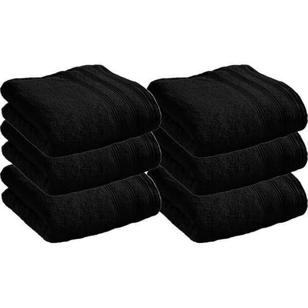 Set med 6 "Spa" frottéhanddukar 50 x 100 cm / 400 gr/m² - "Spa" tryffel