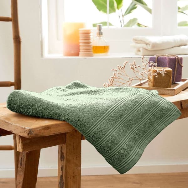 Set med 3 "Spa" duschlakan 70 x 140 cm / 400 gr/m² - "Spa" Rosemary