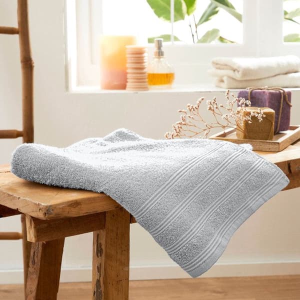 Set med 3 "Spa" duschlakan 70 x 140 cm / 400 gr/m² - "Spa" Perle