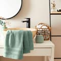 Miniatyrbild 3 av 4: Set med 6 "Spa" frottéhanddukar 50 x 100 cm / 400 gr/m² - "Spa" Mint