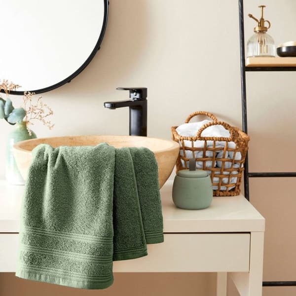 Set med 6 "Spa" frottéhanddukar 50 x 100 cm / 400 gr/m² - "Spa" Rosemary