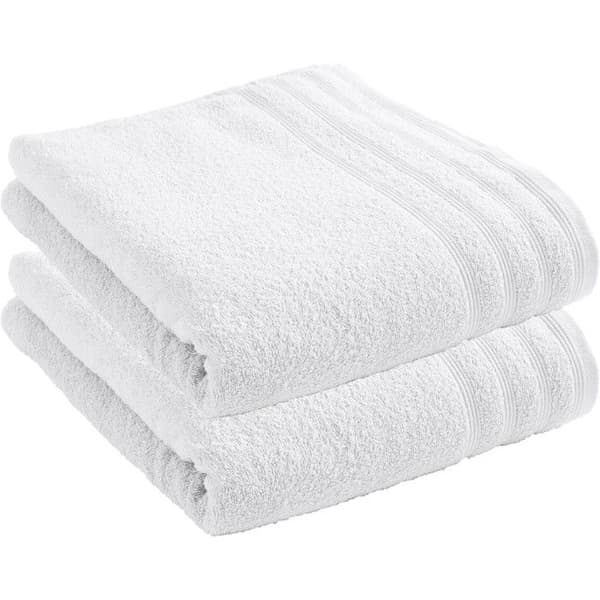 Set med 2 "Spa" badlakan 90 x 150 cm / 400 gr/m² - "Spa" Neige