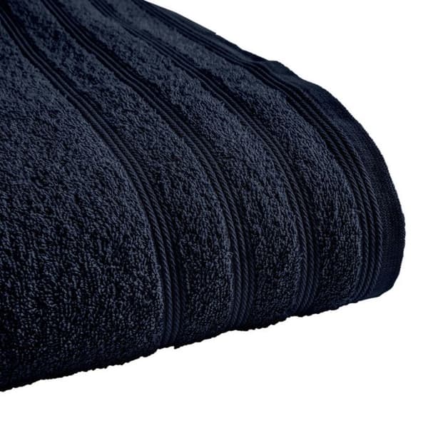 Set med 2 "Spa" badlakan 90 x 150 cm / 400 gr/m² - "Spa" Midnight Blue