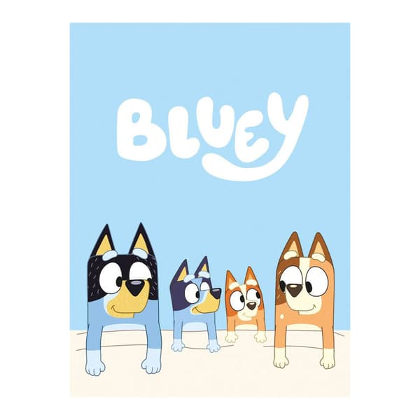 Bluey Strandhandduk i bomull Blue One Size