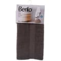 Miniatyrbilde 2 av 3: Badehåndkle Berilo 89671 Grå 80 % bomull 20 % Polyester 90 x 150 cm 90 x 0,5 x 150 cm (3 enheter)