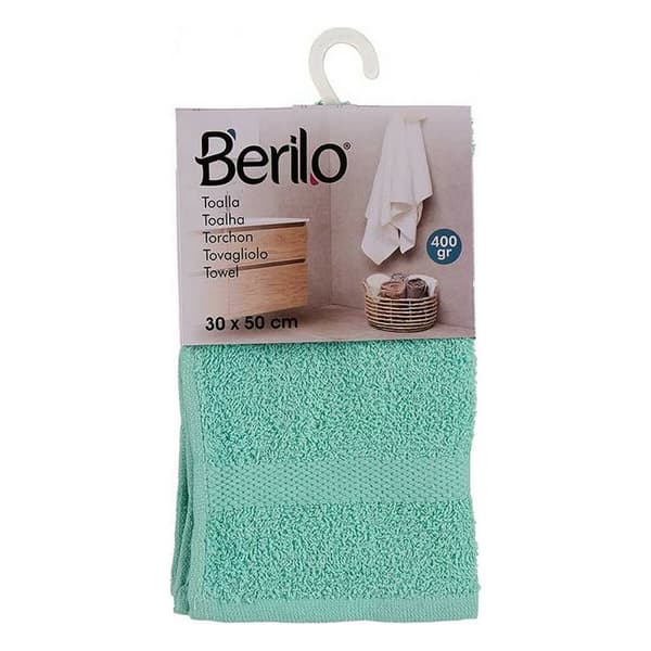 badelagen Berilo 5311 Turkisblå 80 % bomuld 20 % Polyester 30 x 0,5 x 50 cm (12 enheder)