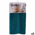 Miniatyrbillede 1 af 3: badelagen Berilo 89675 Blå 80 % bomuld 20 % Polyester 90 x 150 cm (3 enheder)