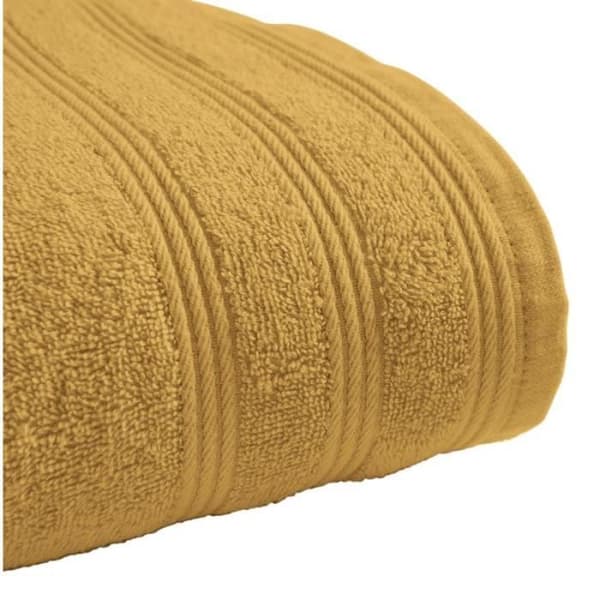 Set med 6 "Spa" frottéhanddukar 50 x 100 cm - 400 gr-m² - "Spa" Corn Yellow
