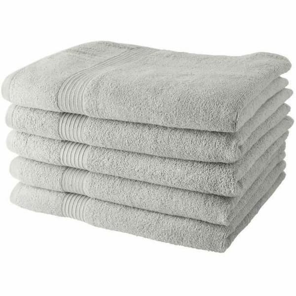 Handduksset TODAY Vit 5 Delar 70 x 130 cm