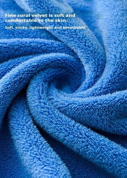 Stitch badhandduksset - 2 delar polyesterfiber badhanddukar, (35x70cm+70x140cm), vit