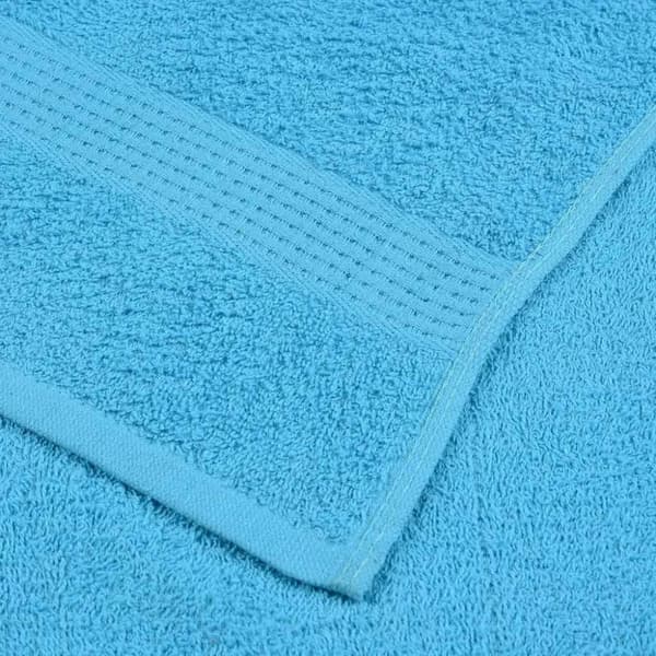 vidaXL badehåndklæder 10stk. 100x150cm 360g/m2 100% bomuld turkis