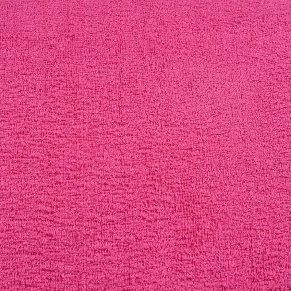vidaXL Handdukar 10 st rosa 100x200 cm 360 gsm 100% bomull