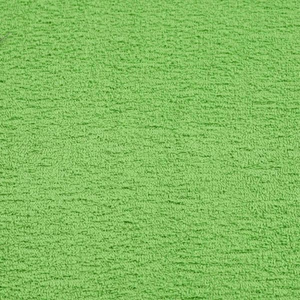 vidaXL Badlakan 4 st äppelgrön 100x150 cm 360 gsm 100% bomull