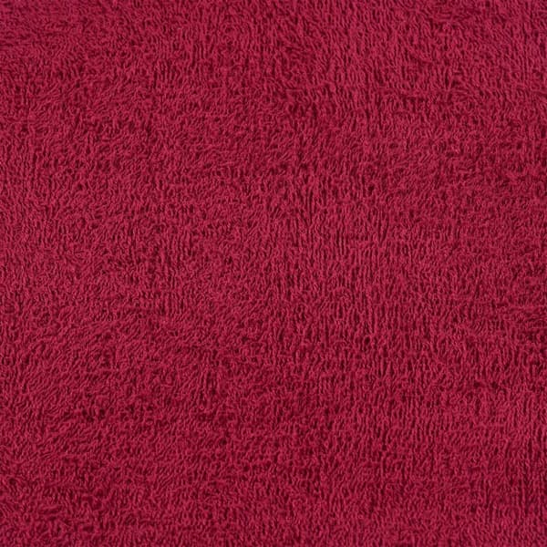 vidaXL Håndklesett 12 deler burgunder 360 gsm 100 % bomull