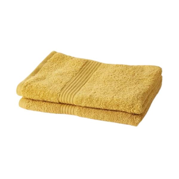 Set med Handdukar TODAY Essential Ockra 50 x 90 cm (2 antal)