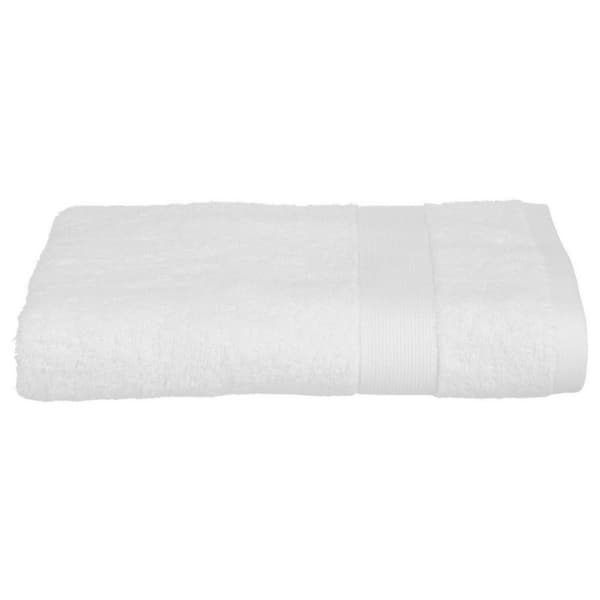 badelagen Atmosphera Bomuld Hvid 450 g/m² (70 x 130 cm)