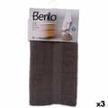 Miniatyrbillede 1 af 3: badelagen Berilo 89671 Grå 80 % bomuld 20 % Polyester 90 x 150 cm 90 x 0,5 x 150 cm (3 enheder)