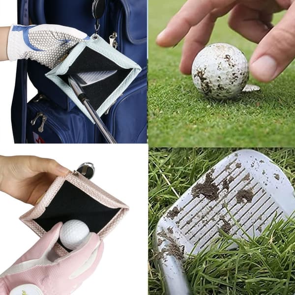 INF Golfbold rengøringshåndklæde med mikrofiber