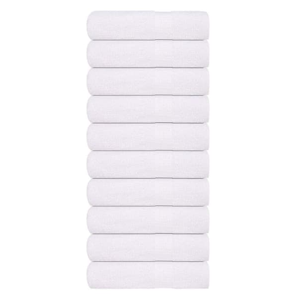 vidaXL badehåndklæder 10stk. 100x150cm 360g/m2 100% bomuld hvid