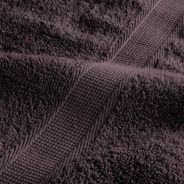 vidaXL Tvålhanddukar 10 st antracit 30x30 cm 360 gsm 100% bomull