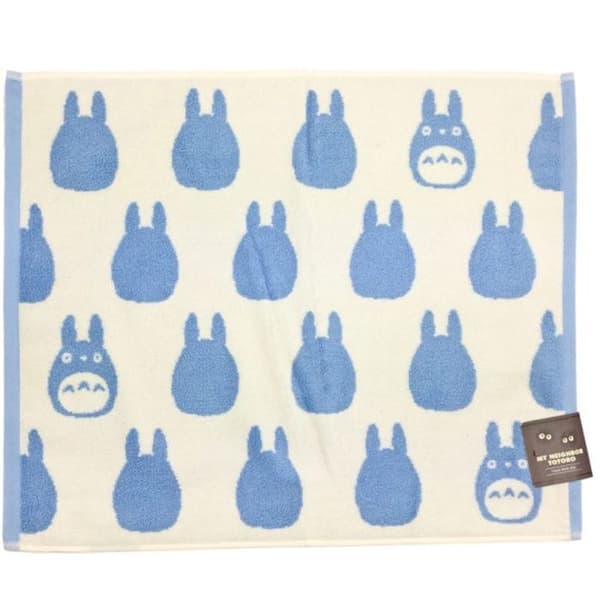 MON VOISIN TOTORO - TOTORO BLEU - STOR HANDDUK 50X60CM BENELIC - S