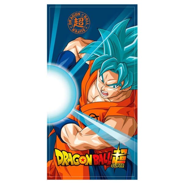 Strandhandduk i bomull Toei Animation Dragon Ball Super Goku Super Saiyan