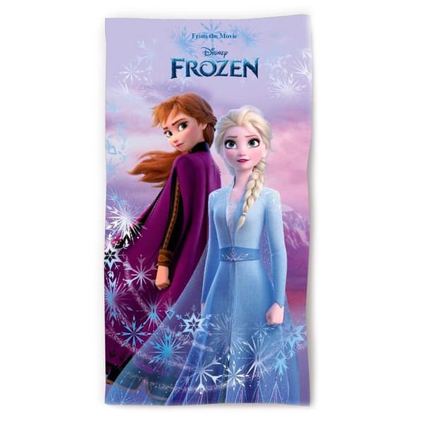Badhandduk i bomull flicka Disney Frozen Elsa &amp; Anna