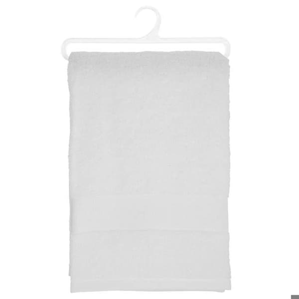 Badlakan - Vita - Vit - 100 x 150 cm - 100 % bomull - 450 g/m²