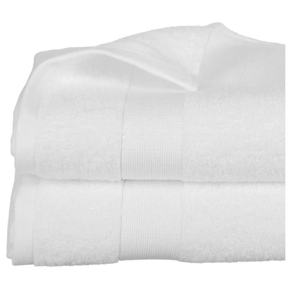 Badlakan - Vita - Vit - 100 x 150 cm - 100 % bomull - 450 g/m²