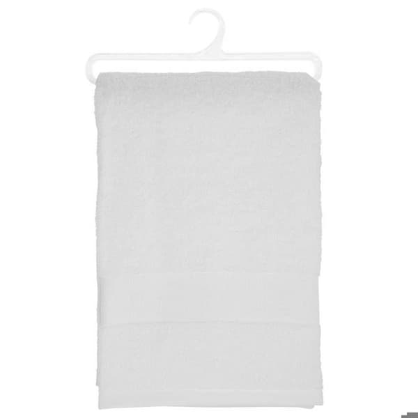 Badlakan - Vita - Vit - 100 x 150 cm - 100 % bomull - 450 g/m²