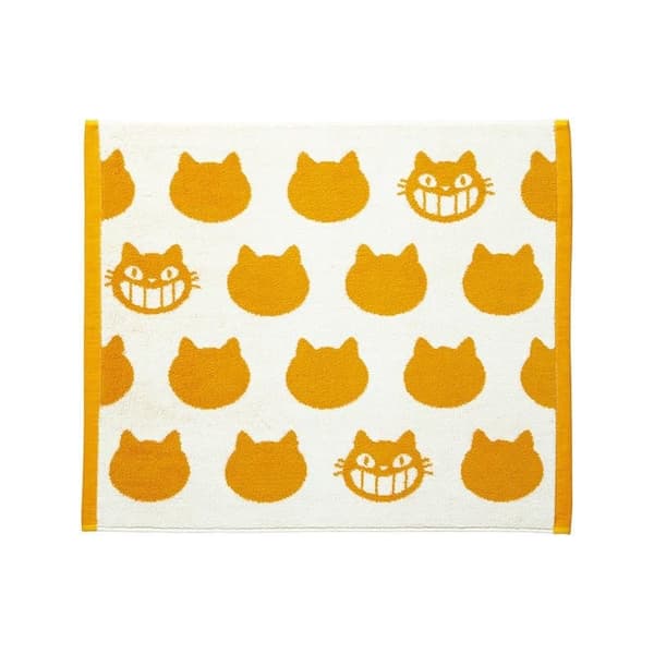 Ghibli - Min granne Totoro - Stor handduk Catbus Silhuett 50X60cm