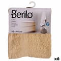 Miniatyrbillede 1 af 3: badelagen Berilo 89657 Flødefarvet 80 % bomuld 20 % Polyester 50 x 90 cm (6 enheder)
