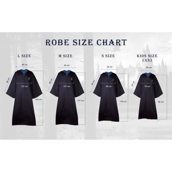 Cinereplicas Adults - Ravenclaw Wizard Robe L