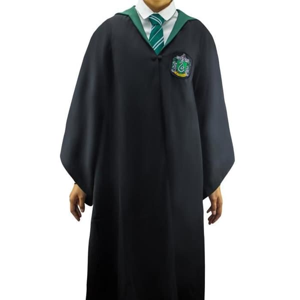Skräddarsydd Trollkapp - Cinereplicas - Slytherin - 100% polyester - Unisex - Ficka för trollstav