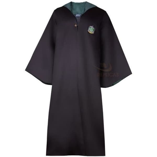 Skräddarsydd Trollkapp - Cinereplicas - Slytherin - 100% polyester - Unisex - Ficka för trollstav
