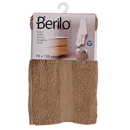 Berilo handduk 70 x 130 cm brun bomull