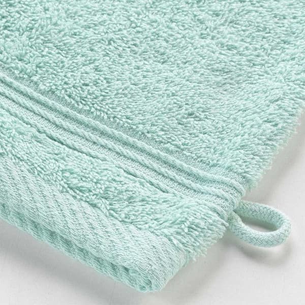 Tvättlappar - PARIS PRIX - Tendresse - 15x21cm - Celadon - 100% bomull