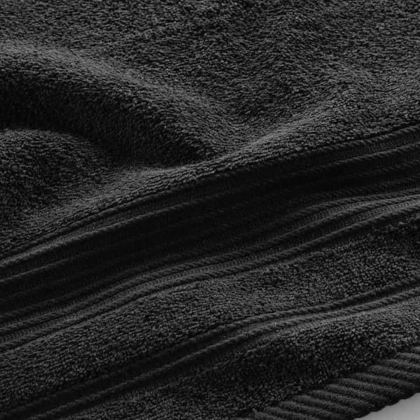 Handduk "Tendresse" 50x90cm Svart